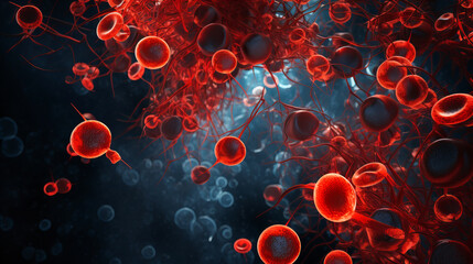 A Macroscopic Voyage into the World of Blood Cells.A Macro View of the Beginnings of Life