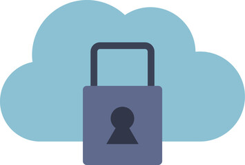 Sticker - Secure cloud