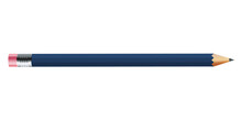 Blue Pencil Isolated On White Background, Realistic Lead Pencil Vector Illustration.