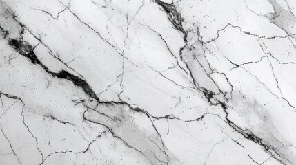 Poster -  a close up view of a marbled surface that looks like it has a black and white pattern on it.