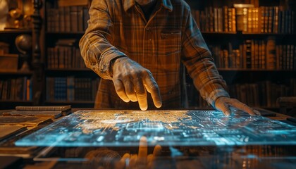 AR-enhanced Document Visualization, Explore the use of augmented reality for document visualization, AI