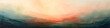 Abstract watercolor landscape with warm sunrise colors. Panoramic painting for tranquil atmosphere and modern art concept
