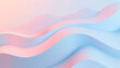 Wavy pastel abstract background with smooth curves. Conceptual design for calm wallpapers and soft graphic art
