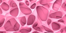 Pink Pattern Voronoi Pastels 