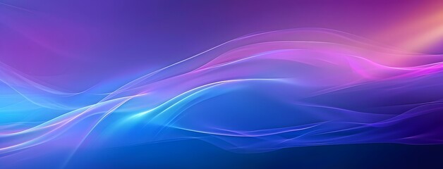 Wall Mural - blue and purple wave wallaper. abstract background with waves