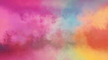 "Ethereal Hues: Animated Gradient Bliss In Blur. Abstract Smooth Animated Blurred Gradient Background Of Trend And Beautiful Colors. 4K
