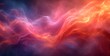 abstract rounded wave surface texture. abstract background with glowing lines wallpaper. heart in the clouds