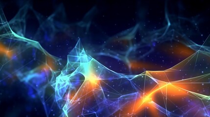 Digital abstract background Can be used in the description Ai Generative