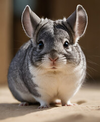 Chinchilla in Natural Light