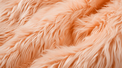 Textured faux fur cushion coat texture background