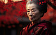 Captivating image of a geisha, embodying elegance and traditional Japanese culture.