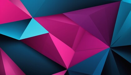 Poster - Creative Geometric Illustration in Origami Style