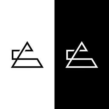 Creative Modern letter A logo