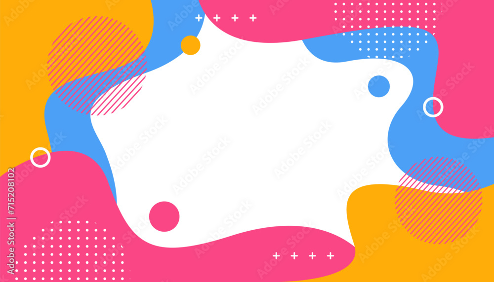 Beautiful abstract vector background. Multicolor background with waving ...