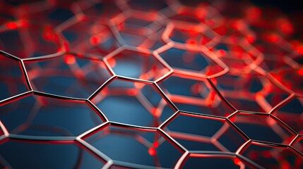 Nanotechnology for advanced material development solid background