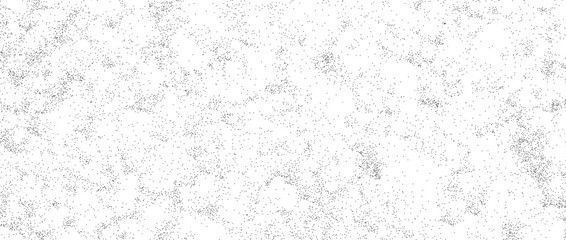 Poster - Grunge noise texture. Dirty grain background. Dotted halftone textured overlay. Sand dust distressed wallpaper. Vector grungy grit pattern. Black white random dot backdrop for poster, banner, print