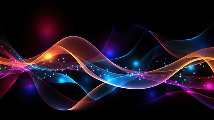Poster - colorful shining abstract background