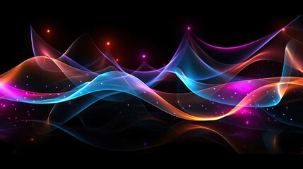 Poster - colorful shining abstract background