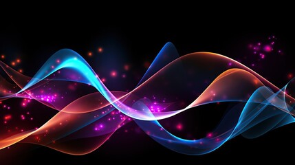 Poster - colorful shining abstract background