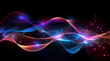 Poster - colorful shining abstract background