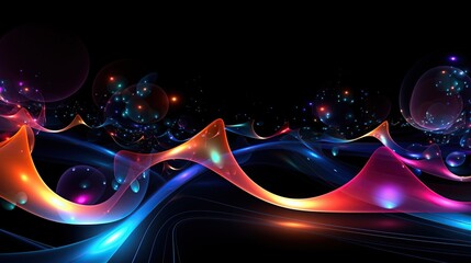 Poster - colorful shining abstract background