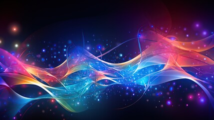 Poster - colorful abstract background