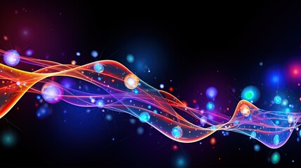 Poster - colorful abstract background