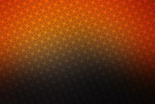 Abstract Background With A Pattern Of Stars In Orange And Black Colors