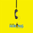 © Creative Trendz - We are hiring join to the team announcement. Hiring recruitment open vacancy design. we,re hiring creative post.