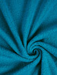 texture of a colored towel. tiffany color. twist