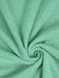 texture of a colored towel. emerald color. neon