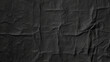 © Nice Seven - Dark black grey paper background creased crumpled surface, Old torn ripped posters scary grunge textures. black friday paper banner