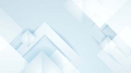 White vector gradient abstract background with shapes elements. Vector presentation background for business, corporate, institution, party, festive, seminar, and poster