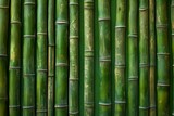 Fototapeta Sypialnia - bamboo stalks are vertically aligned creating a natural pattern