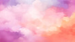 Purple magenta pink peach coral orange yellow beige white abstract watercolor. Art background. Light pastel pale soft. Design. Template. Mother's day, valentine, birthday. Romantic sky,colorful clouds