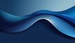 an elegant and modern abstract banner design showcasing dark blue paper waves. Pay attention to the seamless integration of wavy vectors to produce a visually appealing and high-resolution composition