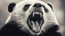 Panda Yawning