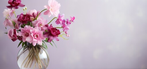 Wall Mural - Realistic Flower Background
