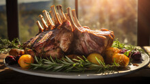 Rack Of Lamb With Thyme, Easter Dinner