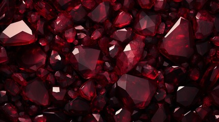 Wall Mural - A vibrant and stunning ruby gemstone texture, showcasing rich green hues and intricate details, perfect for adding opulence to digital designs. - Generative AI