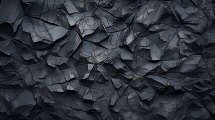 An intricately detailed basalt rock texture, offering a unique and textured backdrop for various design projects - Generative AI