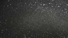 Dark Gray Sand Particles Monotone Grain With Sparkling Glitters Texture Background From Generative AI
