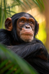  Chimpanzé - Papel de paredee