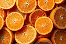 Many Orange Presenting Vibrant Array Of Fresh Juicy And Organic Appeal Embodying Healthy Vitamins In Sweet And Ripe Background Of Citrus Nature Ideal For Vegetarian Diet Leaves Accentuating Freshness