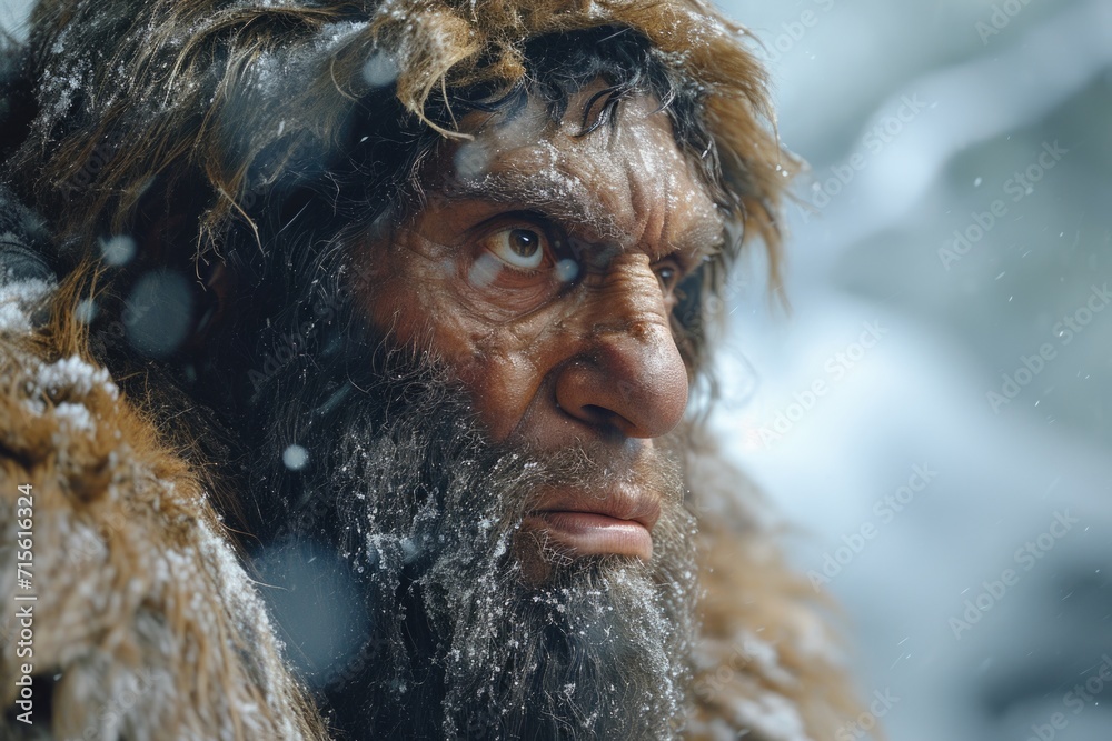 Chronicles of prehistoric life: primitive man, delving into the ...