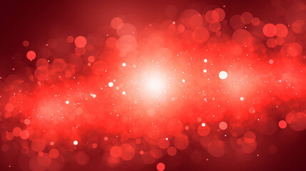 Poster - red circle pattern background image.