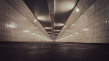 Underground Walkway In Rotterdam