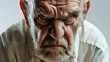 © Jan - Photo of angry old man pensioner unhappy mad crazy conflict disagreement