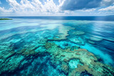 Fototapeta  - Unterwasserzauber: Great Barrier Reef in all seiner natürlichen Pracht, eine faszinierende Reise durch das farbenfrohe Meeresparadies der Riffbiodiversität