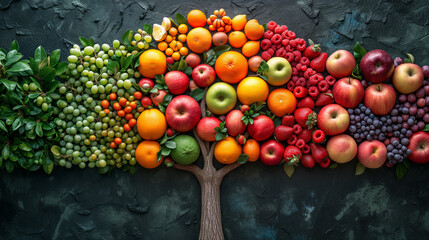 Wall Mural - red and yellow peppers